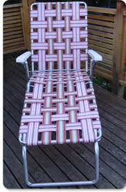 vintage fixing re webbing a patio chair