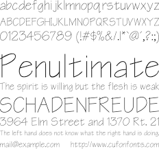 architect font family free
