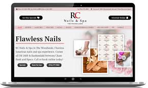 nail salon web design seo s
