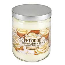 Cinnamon apple pet odor eliminator candle. Maven Gifts Specialty Pet Products Creamy Vanilla 13 Oz Pet Odor Exterminator Candle 2 Pack Walmart Com Walmart Com