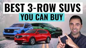 best 3 row suv s you can for 2024