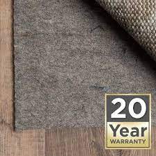 20 year warranty area rug pad pre