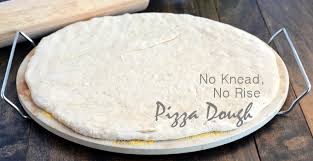 no knead no rise pizza dough