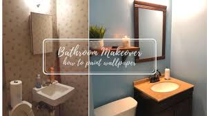 bathroom makeover how to paint