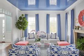 pink and blue living room design ideas
