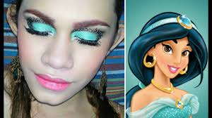 aladdin jasmine makeup tutorial