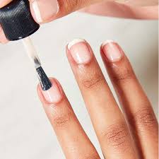 how to diy a french manicure at home