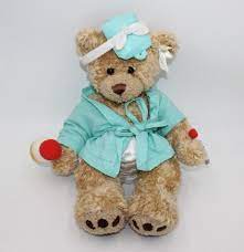 build a bear hospital patient set brown