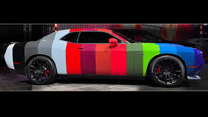 Dodge Challenger Paint Chip Wrap