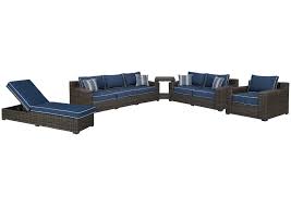 gron lane outdoor sofa and loveseat