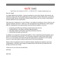 Best Social Worker Cover Letter Examples Livecareer