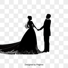 wedding couple png vector psd and