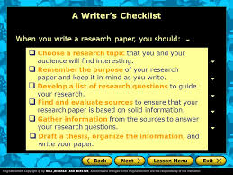 Research paper sciencentific method Apa research paper checklist  The ultimate guide to writing perfect research  papers  essays  dissertations or even a thesis  Structure your work  effectively    