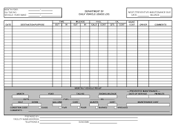 Best Photos Of Vehicle Maintenance Log Template Excel