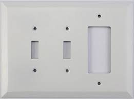 3 Gang Combo Switch Plate