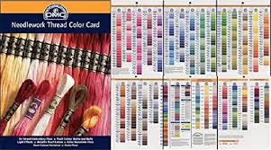 Dmc Color Card And Floss Stickers Bundle