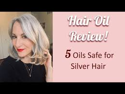 hair oil is great for gray hair