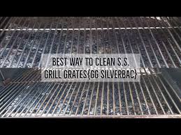 stainless steel grill cleaning weber