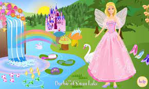 barbie of swan lake odette dress up