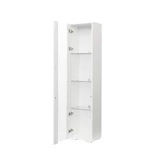 white display cabinet with gl