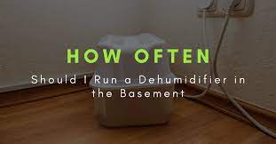 Run A Dehumidifier In The Basement