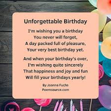 birthday poems are also a gift
