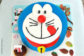 Doraemon Cake Picture gambar png
