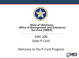 State Of Oklahoma Office Of Management And Enterprise