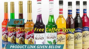 This way you will have full control over the ingredients, making sure there aren't any unwanted substances. 5 Best Sugar Free Coffee Syrup In 2021 Youtube