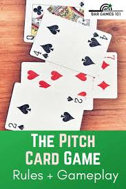 Maybe you would like to learn more about one of these? Pitch Card Game Rules And How To Play Bar Games 101