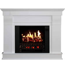 corner electric fireplace with mantel