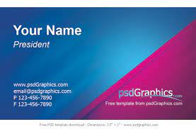 business card template design psdgraphics