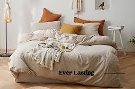 Ever Lasting Beige Bedding Set Minimal