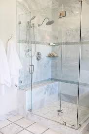 Shower Bench Nook Corner Shelves Design