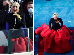 'charlie's angels' this, 'hunger games' that, with a sprinkle of 'pitch perfect'. Lady Gaga S Inauguration Outfit Has The Hunger Games Vibes Fans Say