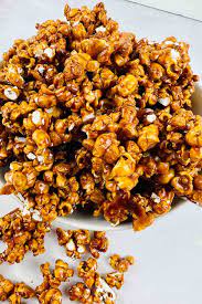 caramel popcorn recipe without corn syrup