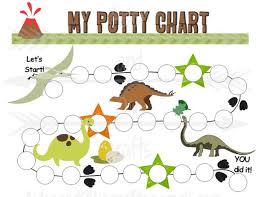 Dinosaur Potty Training Reward Chart Printable Pdf Potty Training Guide Reward Charts For Kids My Potty Chart Reward Printable