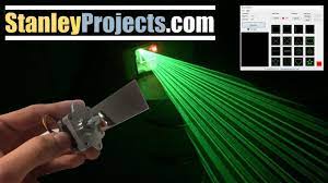 arduino laser projector you