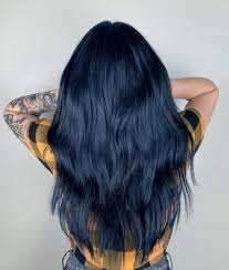 Before you start to dye your hair, remember to protect your skin. Keep Blue Black Hair Colour From Fading Renew Hair Colour