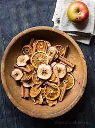 homemade potpourri made with apples