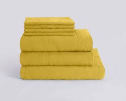 linen bedding set mustard