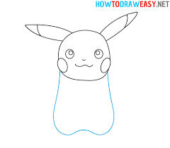how to draw pikachu easy how to draw easy
