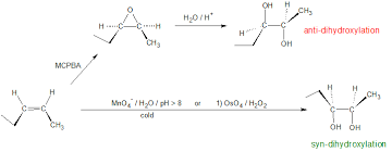 9 13 Dihydroxylation Of Alkenes Chemistry Libretexts