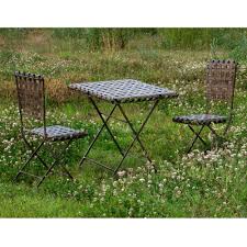 Cream metal garden patio outdoor table and two folding chairs set home decor. Garden Table Chairs Set French Furniture From Homesdirect 365 Uk