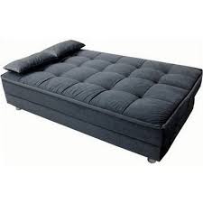 Three Seater Sofa Cum Bed Grey