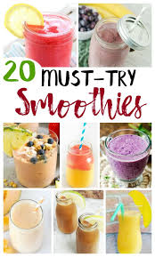 healthy breakfast smoothie recipe for a