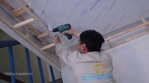 pvc ceiling panel installation you