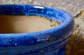 Buy Pair Of Blue Ceramic Pot Caches