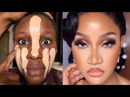 viral nigerian bridal makeup