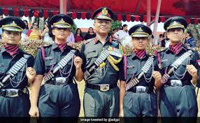 women army officers commissioned